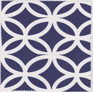 Garden Stool white on blue Image of Garden Stool white on blue