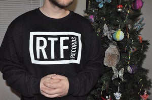 Image of RTF CREW NECK SWEATSHIRT BLACK