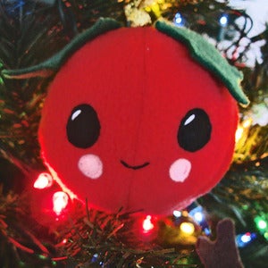 Image of Easy Christmas Ornaments Sewing Pattern PDF - Holly Berry, Reindeer, Snowman