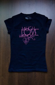 Image of JV - Laugh Love Harmony Tee 