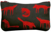 Image of Suede Red Fox X-Large Purse  