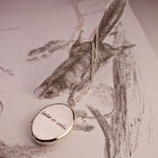 Image of 'hortus in urbe' silver locket