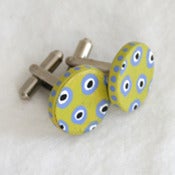 Image of citron cufflinks