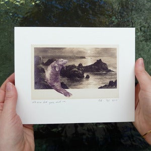 Image of Artists' print - No one but you and me
