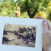 Image of Artists' print - On the shore in a dither