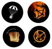 Image of The Hunger Games Button Badges