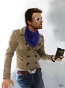 Image of Hipster Castiel