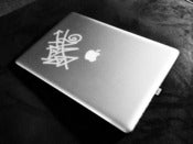 Image of 5in X 7in Clear Vinyl SLOTH Tag Sticker pack 