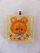 Image of wood pendant