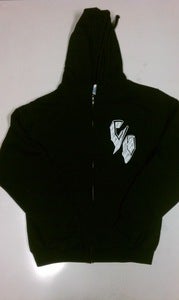 Image of "Ghetto" Chingon Skateboards Men Zip Up Hoodies