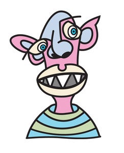 Image of Scribblehead Print #2