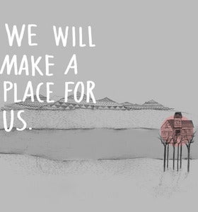Image of A Place for Us - Illustration Giclee Art Print (pink)