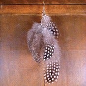 Image of Spotted Feather Earring