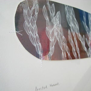 Image of Frosted Threads {framed}