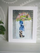 Image of Girl with the Frog Umbrella - Print
