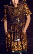 Image of 'MAJESTY' SHORT SLEEVE BEAD DRESS