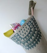 Image of icelandic style Christmas stocking