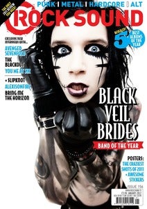 Image of ISSUE 156 / JANUARY 2012 - BLACK VEIL BRIDES