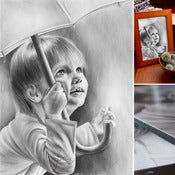 Image of The innocent rain - print