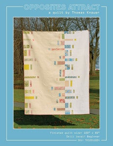 Image of Opposites Attract Quilt Pattern (Digital Download)