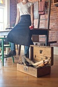 Image of Denim Work Apron by Bourgeois Walker