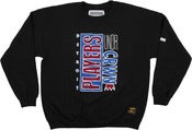 Image of "MY DETROIT PLAYERS" CREW | BLACK / RED / BLUE
