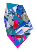 Image of Cobolt Collage - A4 print