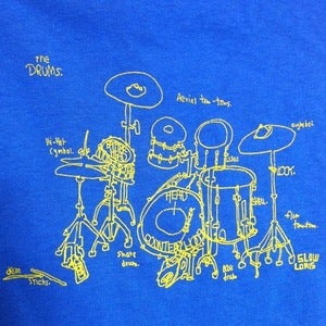 Drums on kids size 7 yrs $18