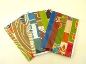 Image of Tribal Textiles Fabric Greeting Cards