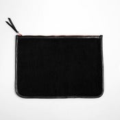 Image of LARGE CLUTCH - black