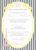 Image of Paris Invitation
