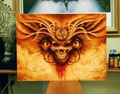 Image of "The sharp knife of your short life" Original Painting