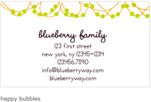 Image of visiting cards