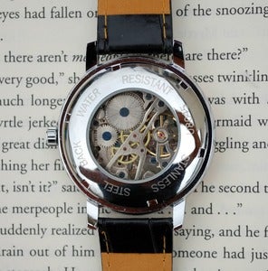 Image of Silver and Rose Wind-Up Wrist Watch