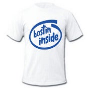 Image of Bostin Inside Design - White, available as Tee Shirt and Poster