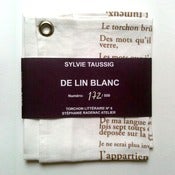 Image of DE LIN BLANC/ torchon littéraire