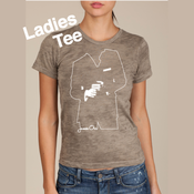 Image of Ladies Tux Tee