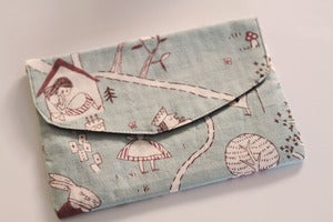 Image of Pochette à rabat "Alice"