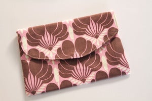 Image of Pochette à rabat "Vintage pink"