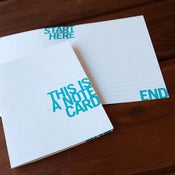 Image of This is a Notecard
