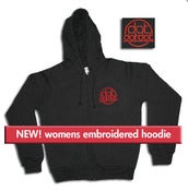 Image of New Women's Black Embroidered Sweatshirts