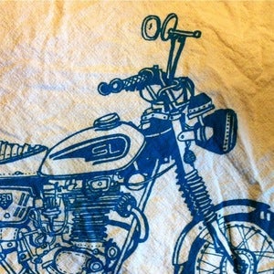 Motorcycle tea towels