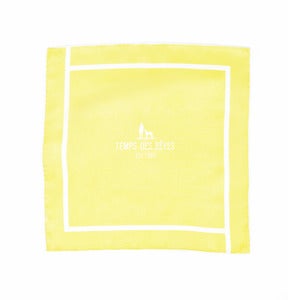 Image of Yellow Yellow Pocket Square