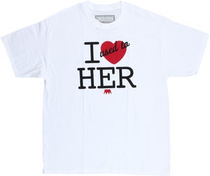 Image of UNDRCRWN "I USED TO LOVE HER" TEE | WHITE 