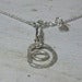 Image of #111014 tiny pretzel link necklace