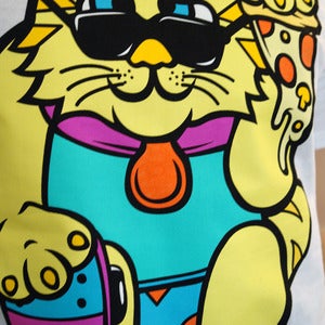 Image of Nachos Luck Cat shirt - WHITE