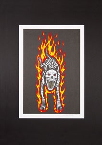 Image of Fired Up by Jimbo Phillips (Ltd Edition Screen Print)