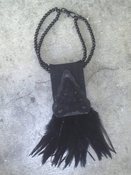Image of Feather with Brocade