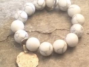 Image of White Stone Bracelet