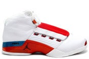 Image of Air Jordan 17 OG White/Varsity Red Charcoal